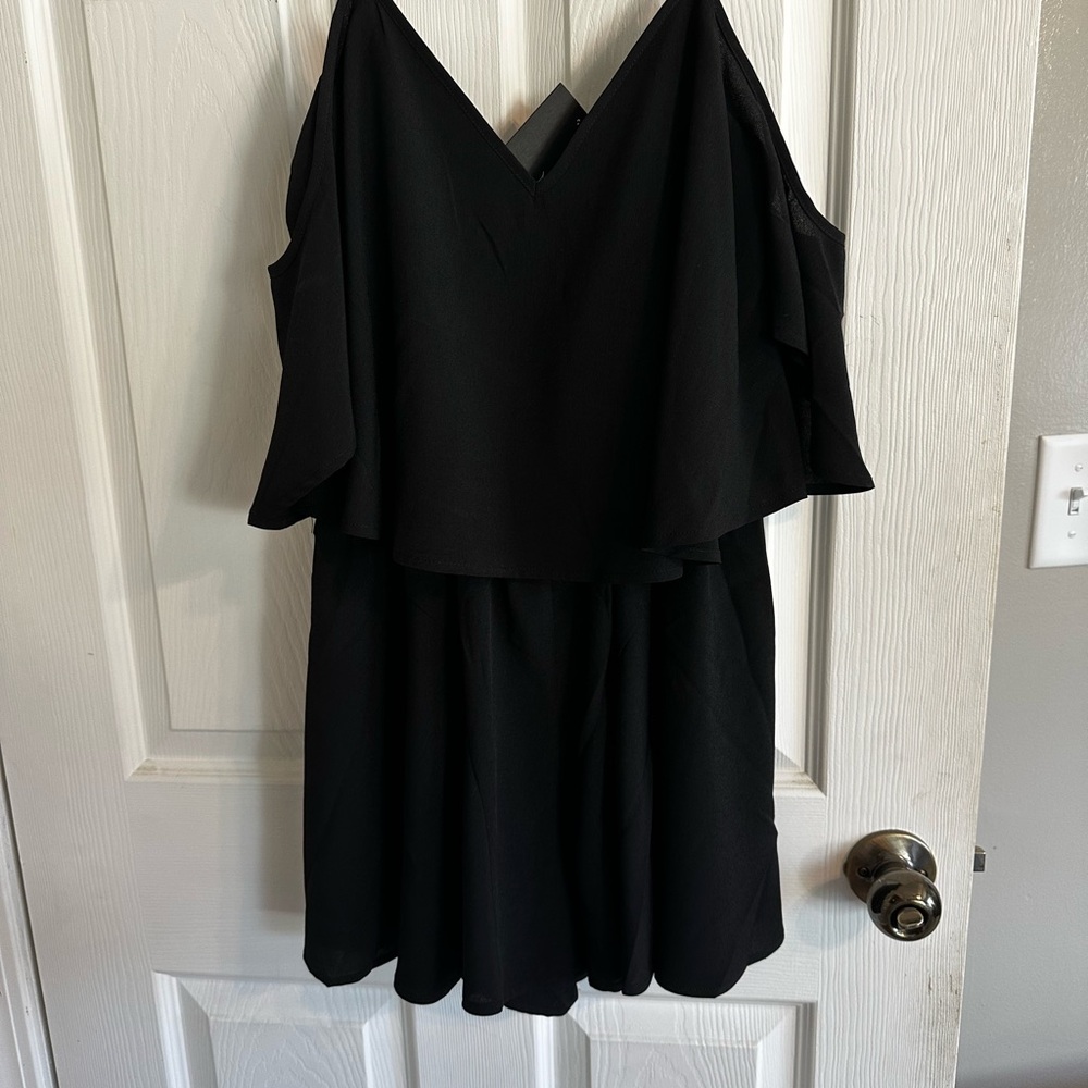 Elegant Black Women's Dress